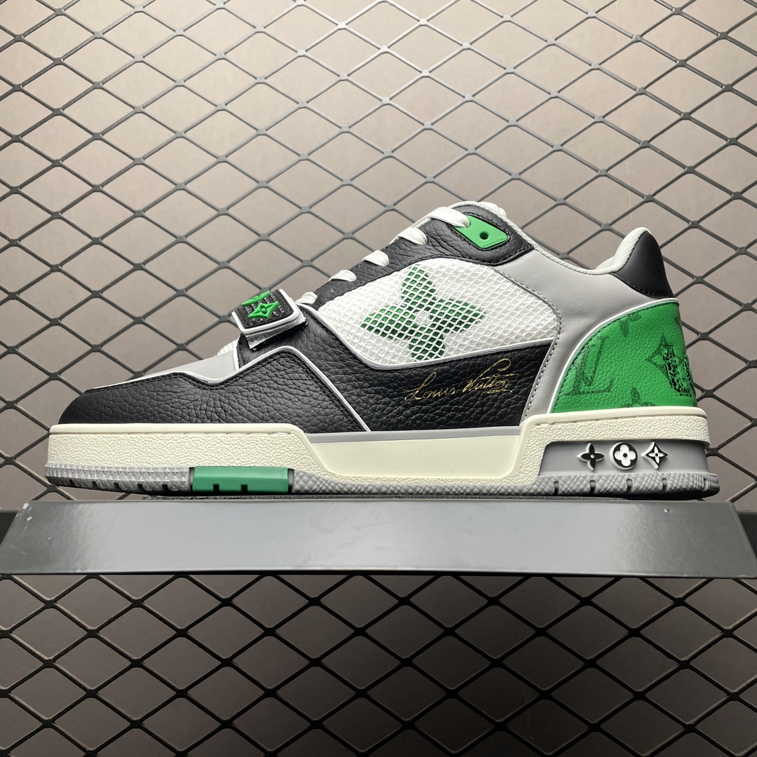Replica Louis Vuitton Shoe Louis Vuitton LV Trainer Size 38-46D