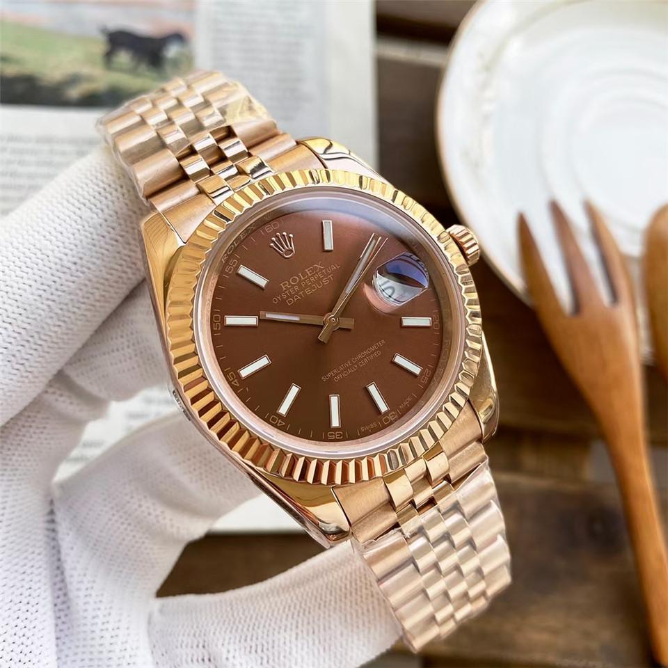 Replica Rolex Datejust 904l Stainless Steel Automatic Mechanical Watch 40mm 36mm