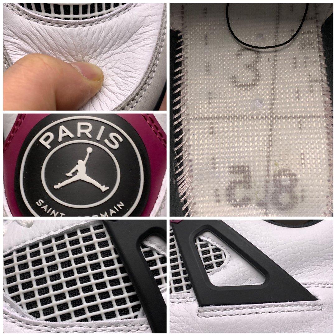 Replica Air Jordan Shoe Air Jordan 4 PSG Paris Saint-Germain CZ5624-100 40-47.5