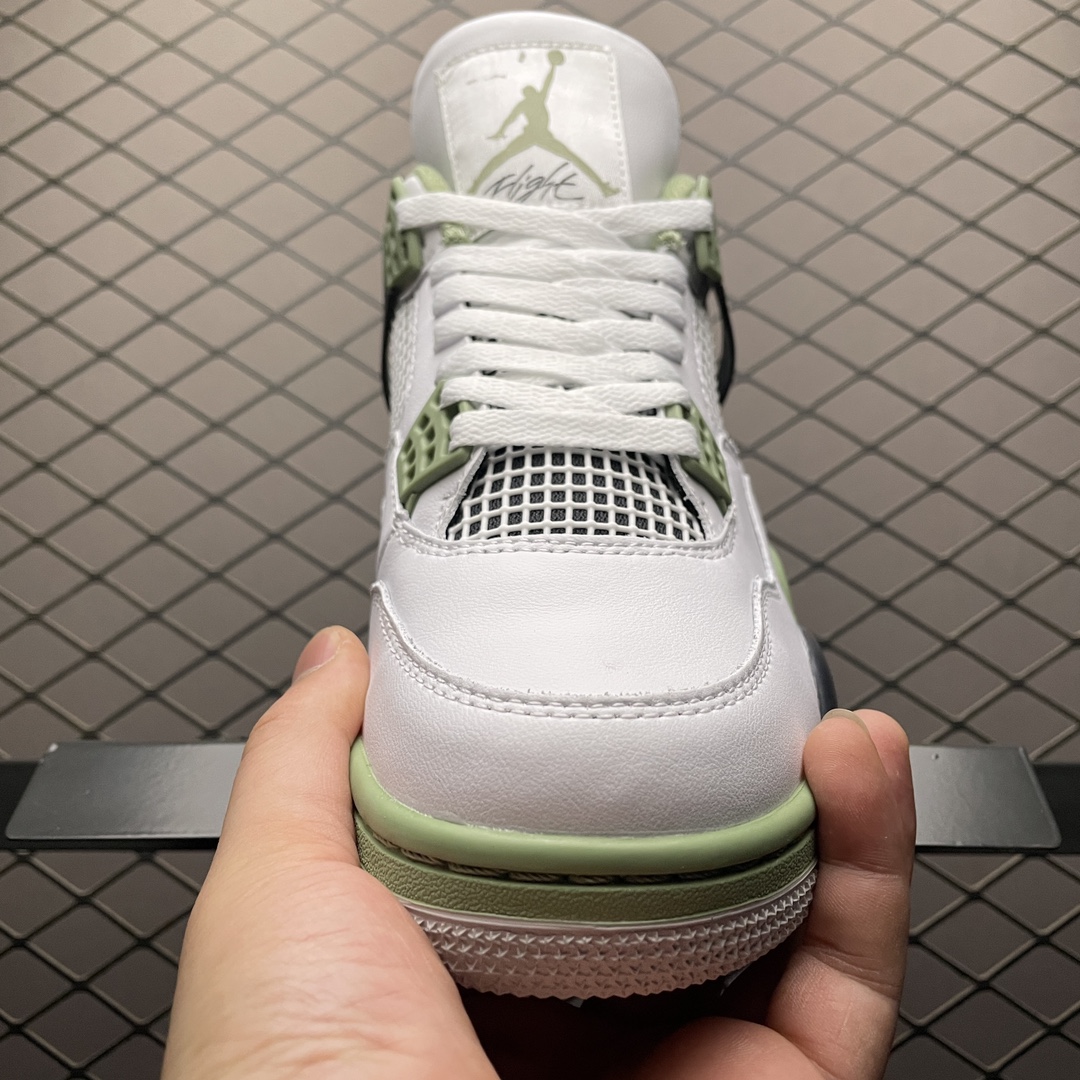 Replica Air Jordan Shoe Air Jordan 4 Oli Green AQ9129-103 Size 36-48.5
