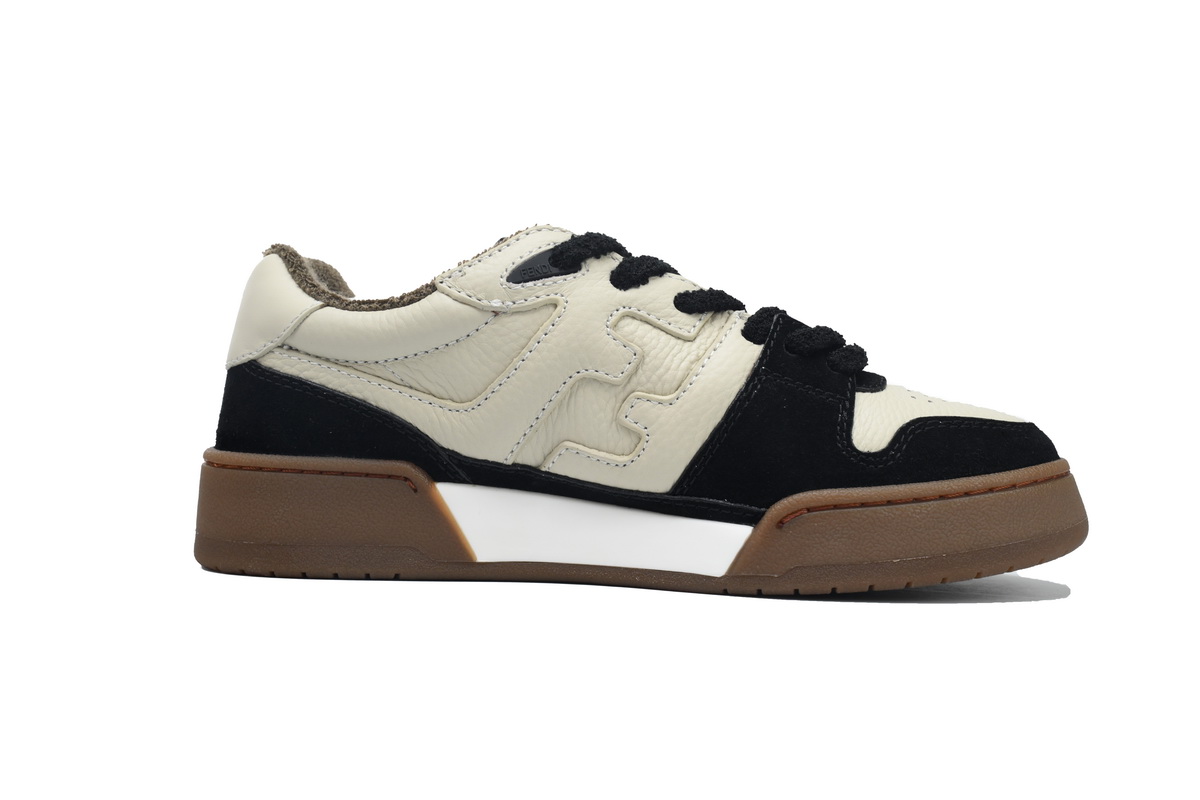 Replica Fendi Shoe Fendi Match Black Brown