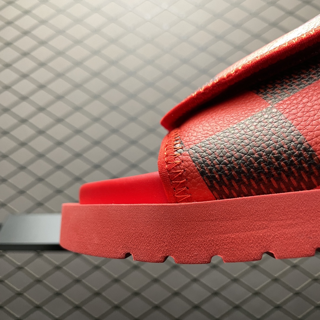 Replica Louis Vuitton Shoe Louis Vuitton Oasis Miami Damier Size 38-46 Red