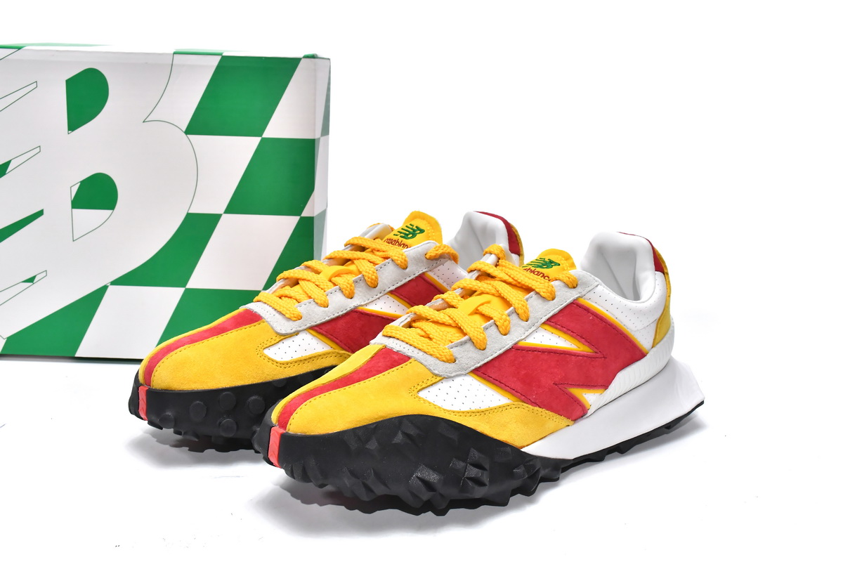 Replica New Balance Shoe UXC72CBB Casablanca x New Balance XC-72 Red Gold