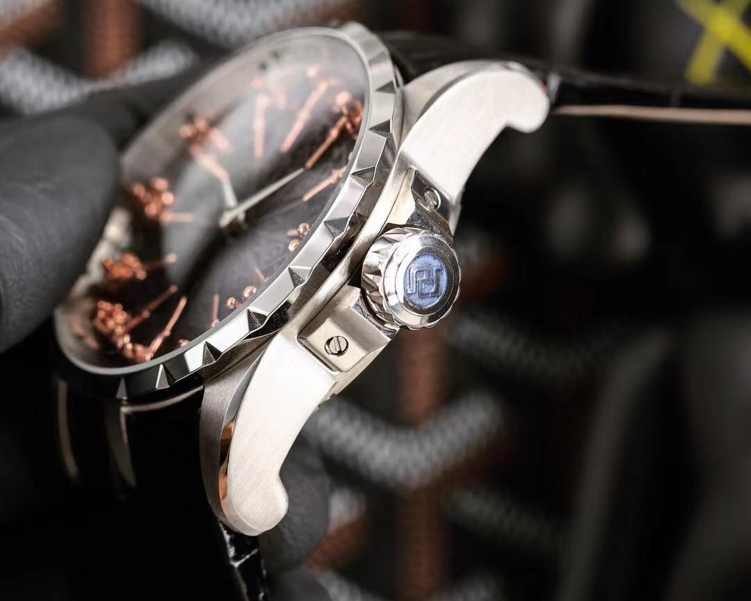 Replica Roger Dubuis 904l Stainless Steel Automatic Machine Watch 46MM