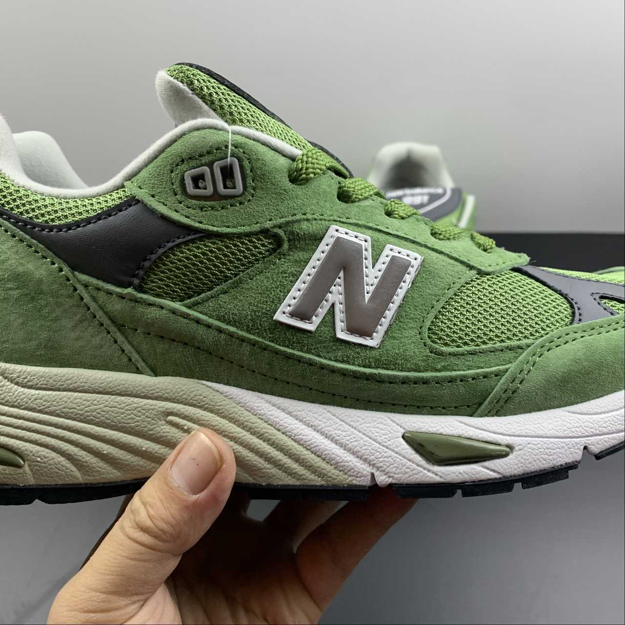 Replica New Balance Shoe Running Shoes New Balance NB991 M991GRN 40 40.5 41.5 42 42.5 43 44 44.5 …
