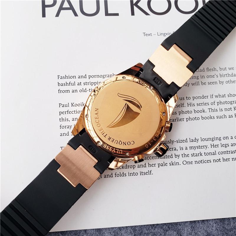 Replica Ulysse Nardin 904l Stainless Steel Quartz Watch 44MM