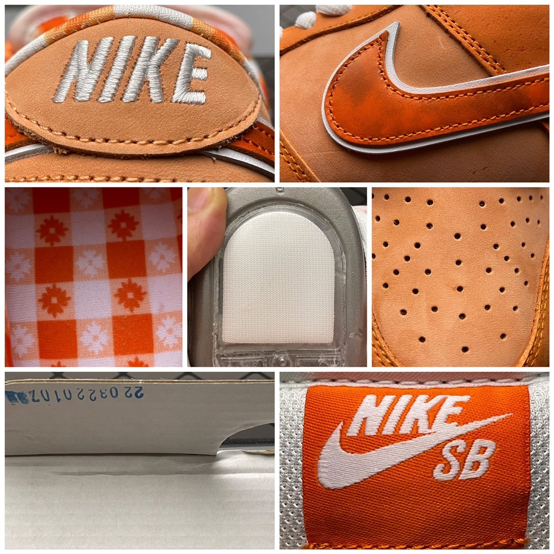 Replica Nike Dunk SB Shoe x Nike Dunk Low Orange Labster FD8776-800