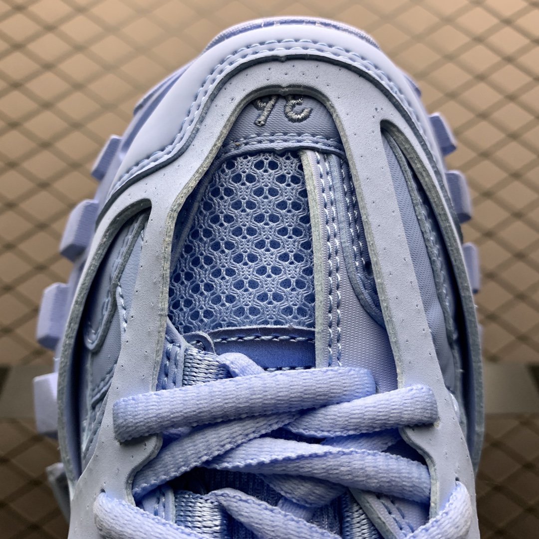 Replica Balenciaga Shoe Balenciaga Track LED Lights Blue 36-45