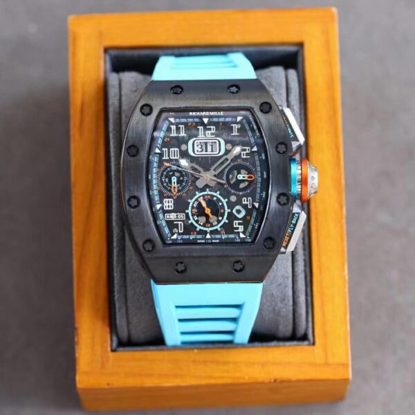 Replica Richard Mille 904l Stainless Steel Automatic Machine Watch 44MM