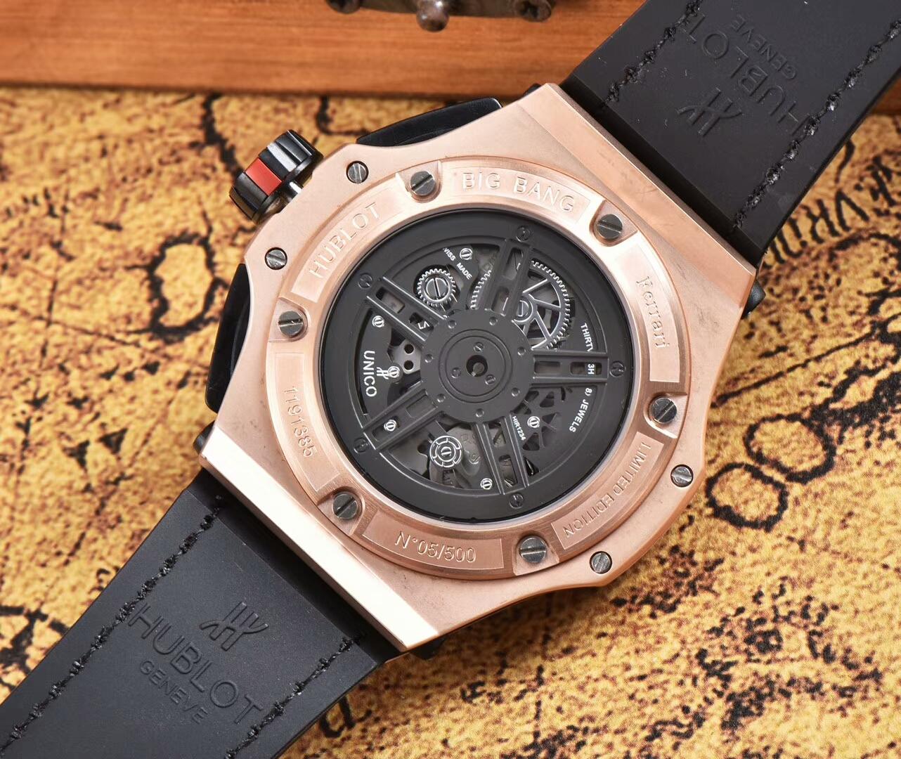 Replica Hublot 904l Stainless Steel Quartzl Watch 42MM