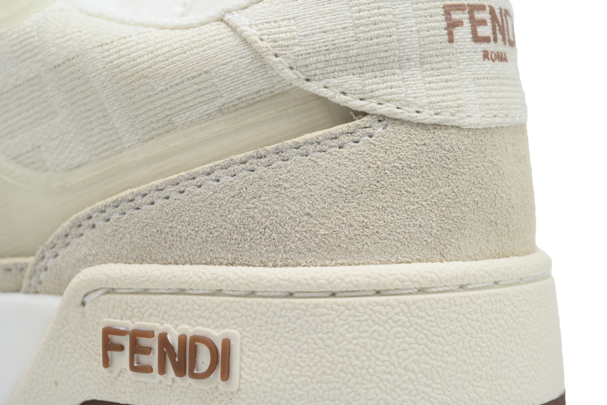 Replica Fendi Shoe Fendi Match White