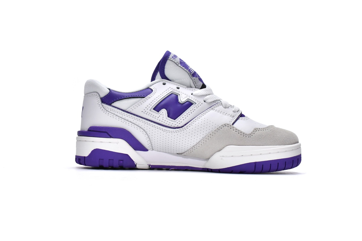 Replica New Balance Shoe BB550WR1 New Balance 550 White Purple