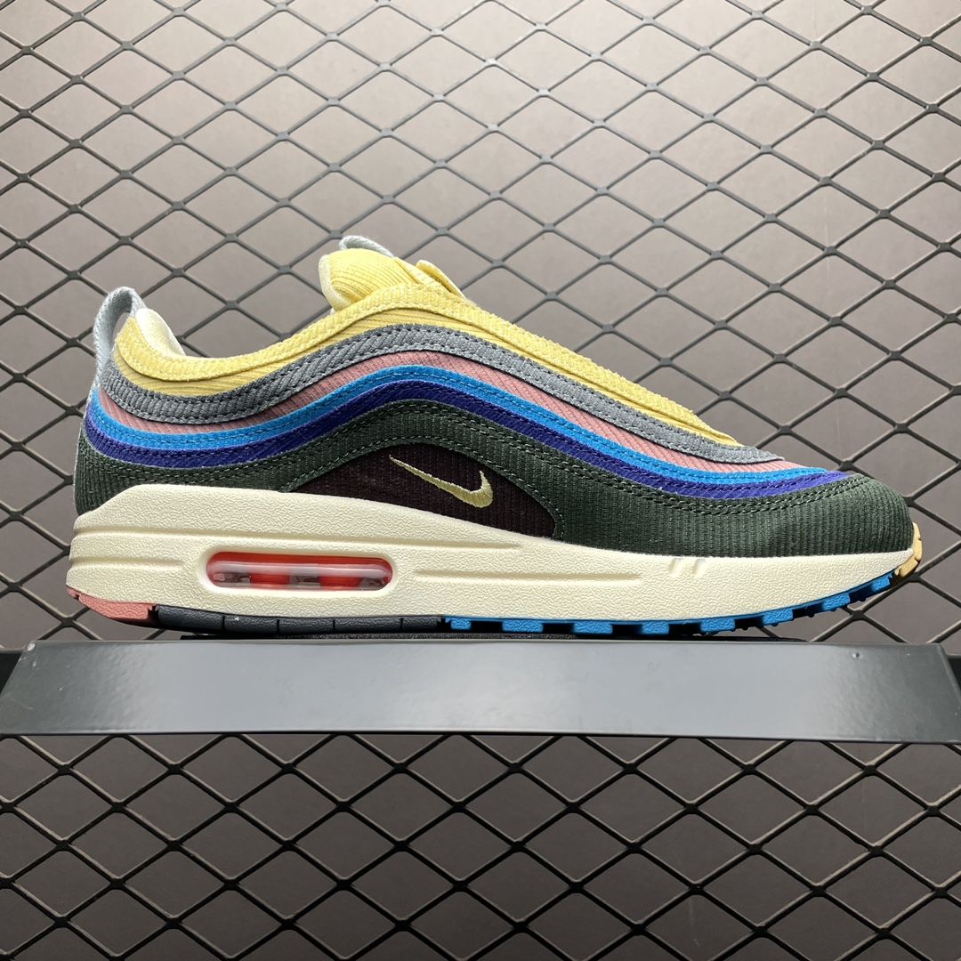 Replica Nike Air Max Shoe Nike Air Max 1-97 Sean Wotherspoon AJ4 219-400 Size 36-47