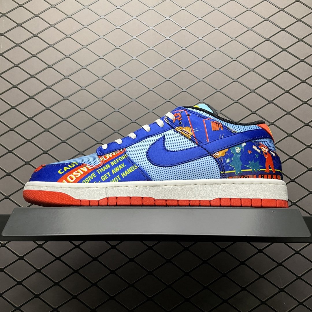 Replica Nike Dunk SB Shoe NIKE Dunk Low Firecracker CNYDH4966-446 36-47