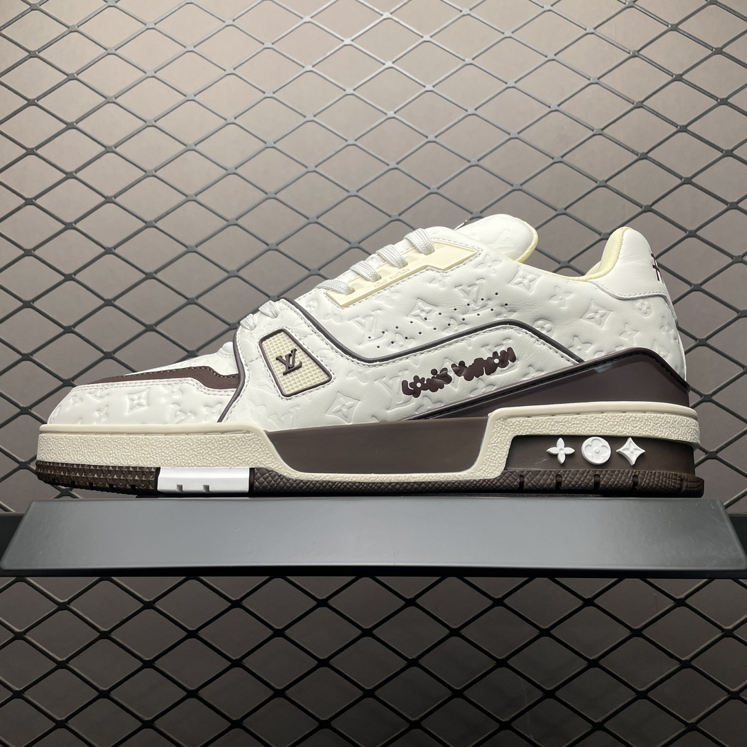 Replica Louis Vuitton Shoe Tyler x Louis Vuitton LV Trainer Size 38-46 #60PGUU38