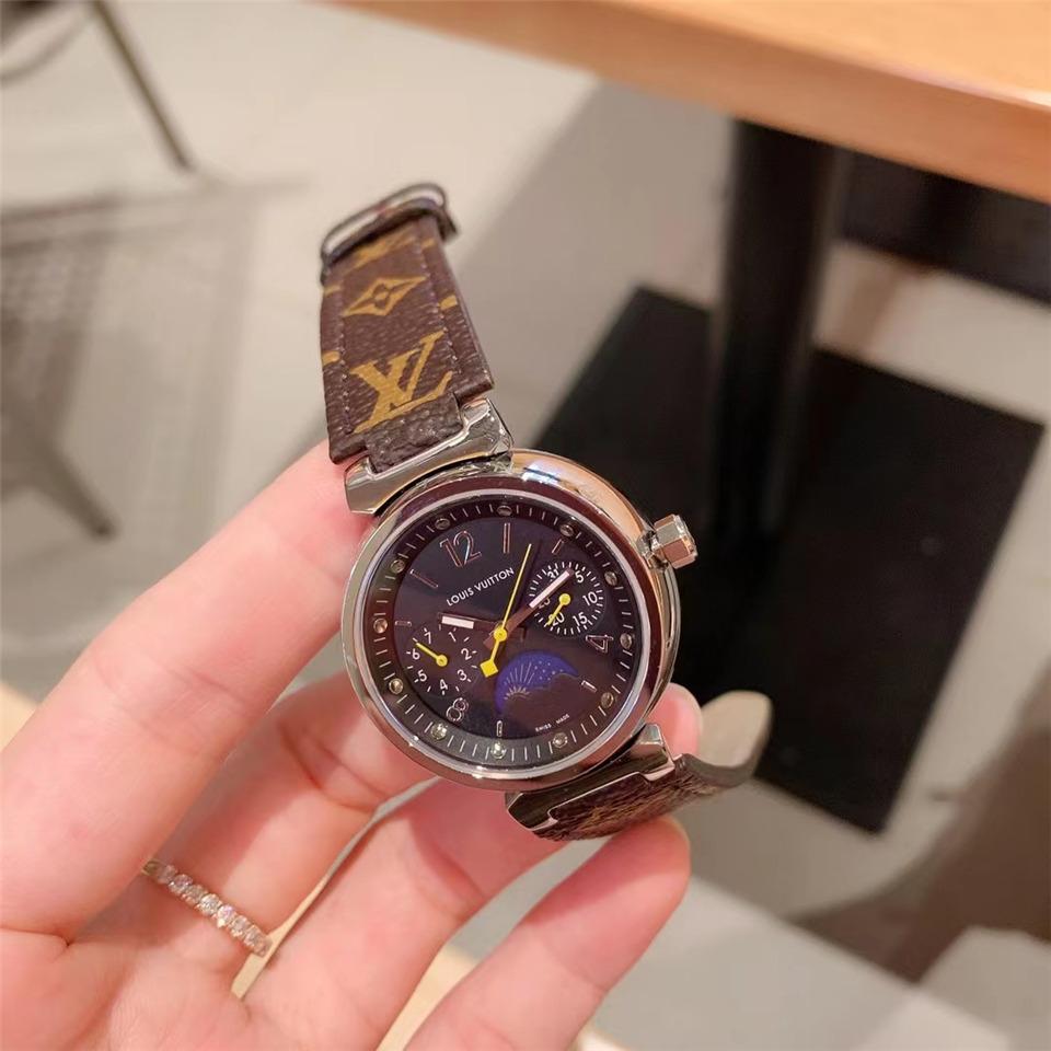 Replica LOUIS VUITTON LV 904l Stainless Steel Quartz Watch 33MM