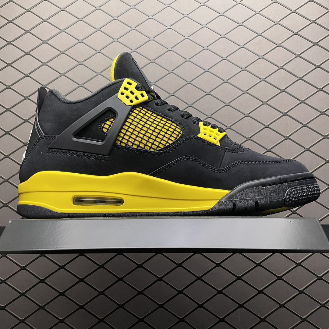 Replica Air Jordan Shoe Air Jordan 4 Retro Thunder AJ4 DH6927-017 Size 40-47.5