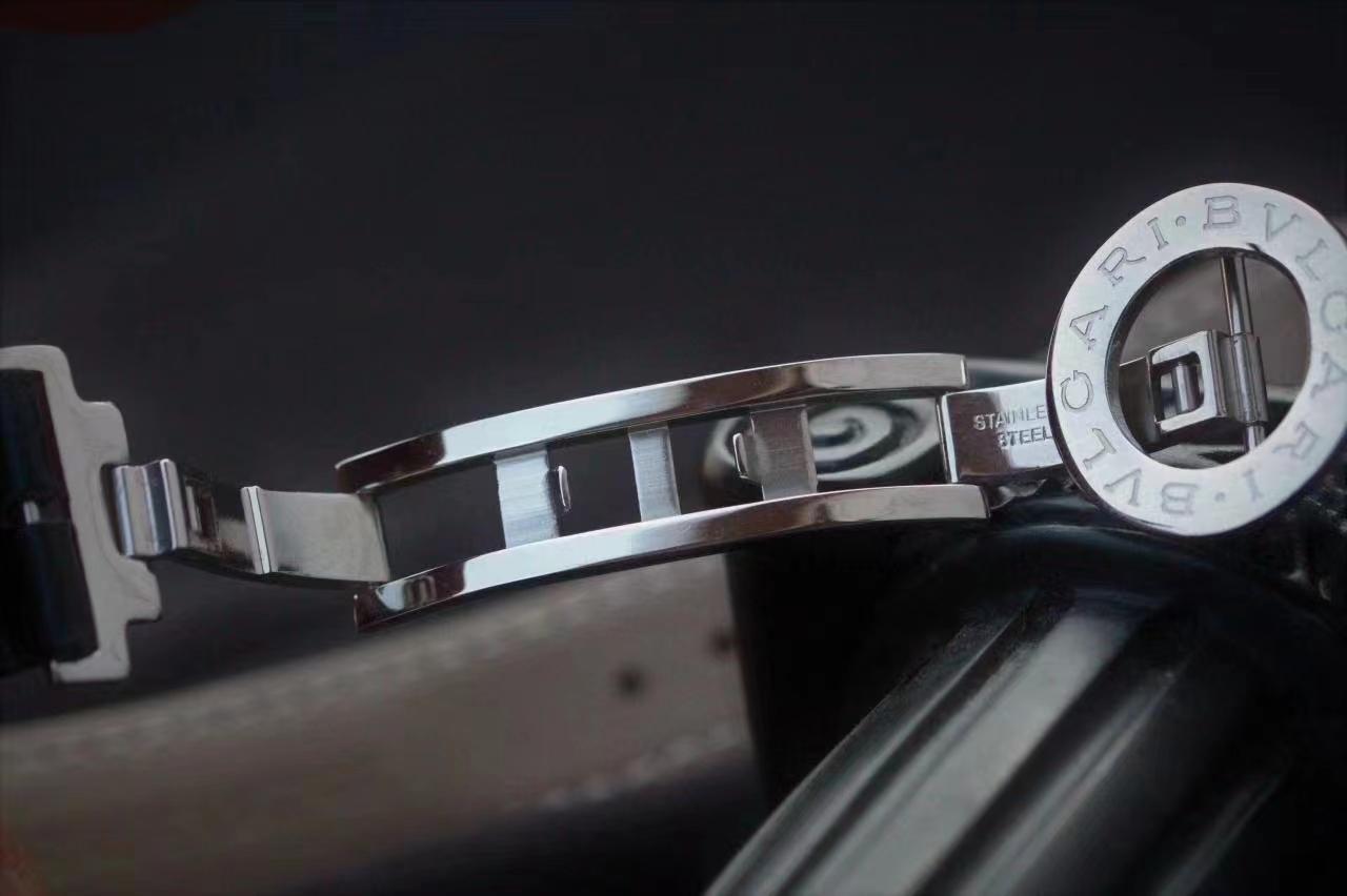 Replica BVLGARI 904l Stainless Steel Quartz Watch 41MM