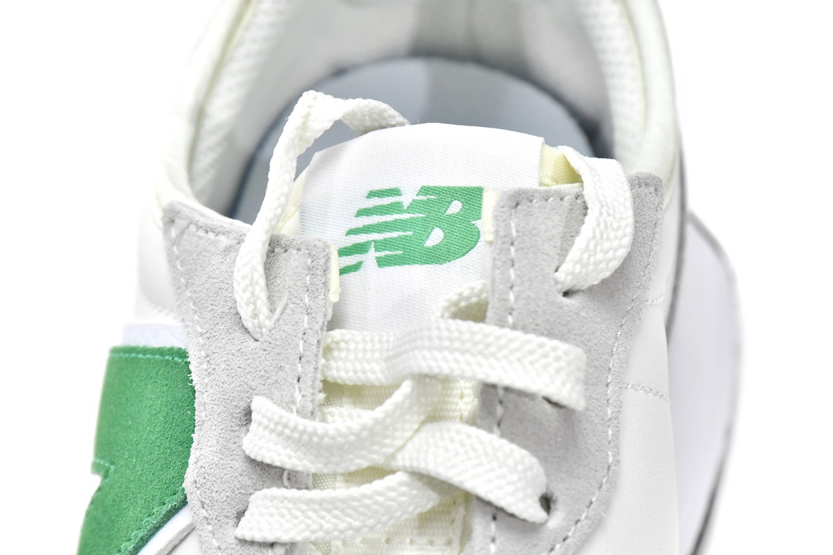 Replica New Balance Shoe WS327LG New Balance 327 White Green