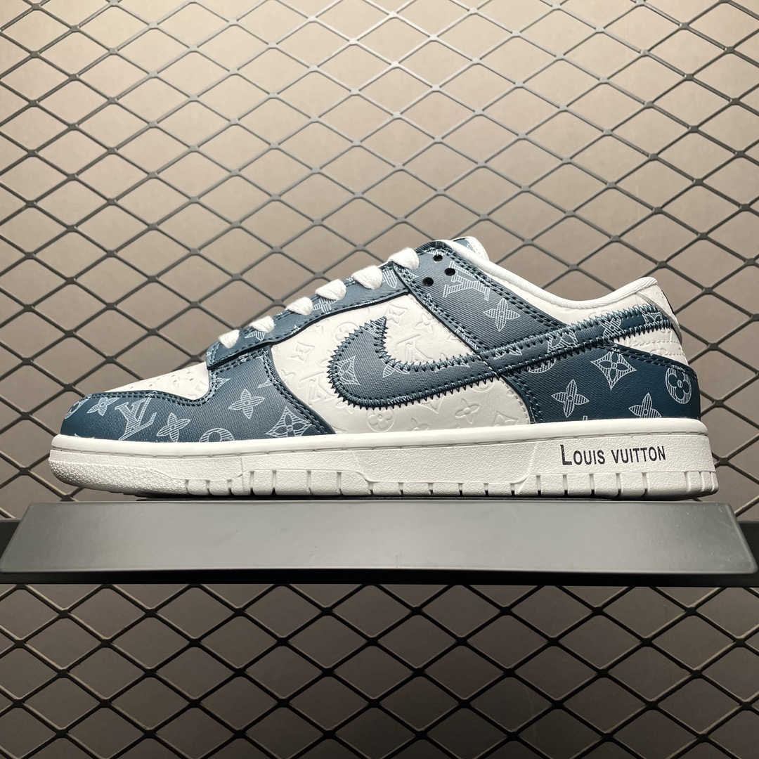 Replica Louis Vuitton Shoe LV Nike Dunk Low DQ1098-363 Size 36 -45