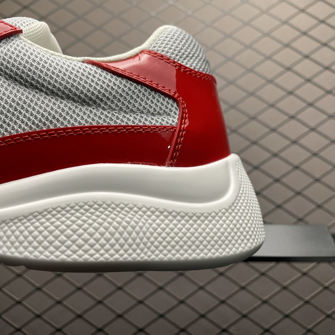 Replica Prada Shoe Prada Calzature Uomo Size 38-46 Red