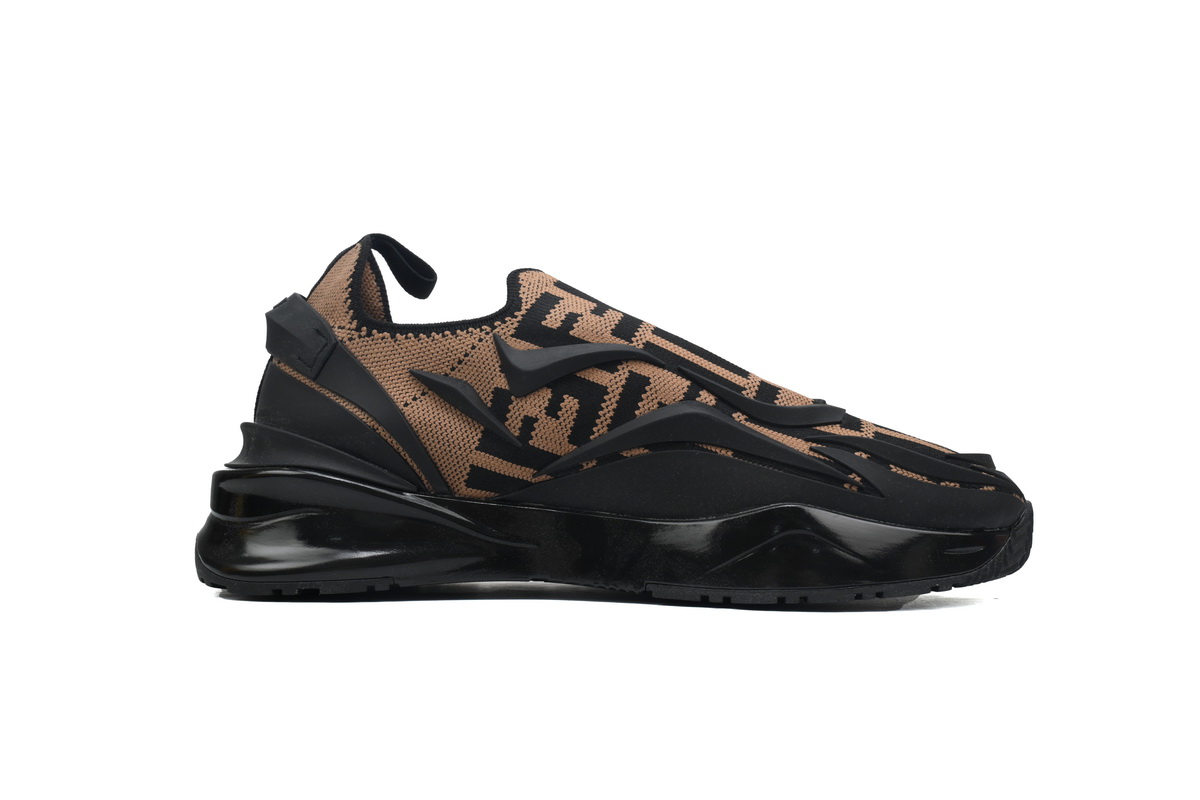 Replica Fendi Shoe Fendi Flow Brown