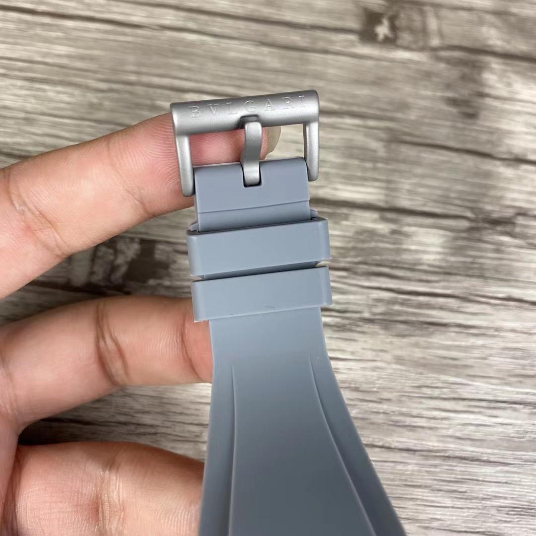 Replica BVLGARI 904l Stainless Steel Quartz Watch 42MM