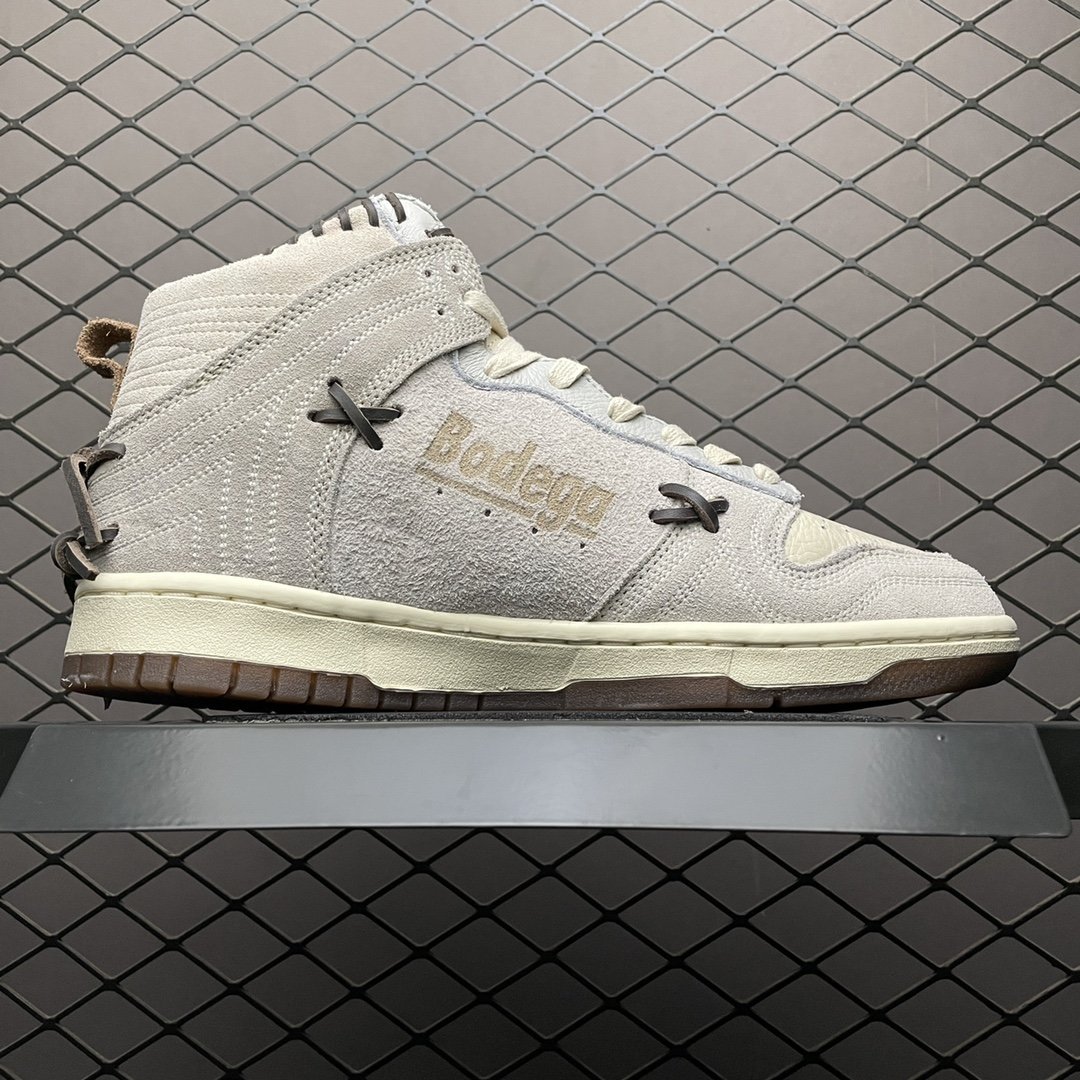 Replica Nike Dunk SB Shoe Bodega x Nike Dunk High CZ8125-100 Size 36-47