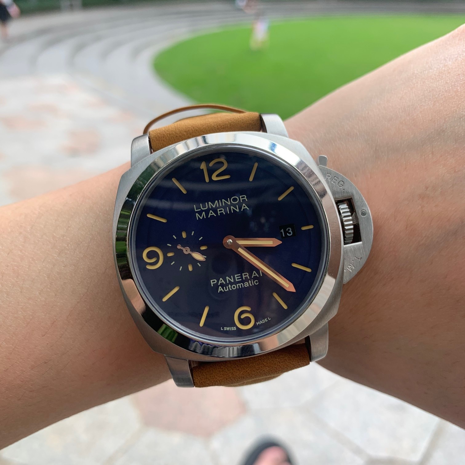 Replica Panerai 904l Stainless Steel Automatic Mechanical Watch 43MM