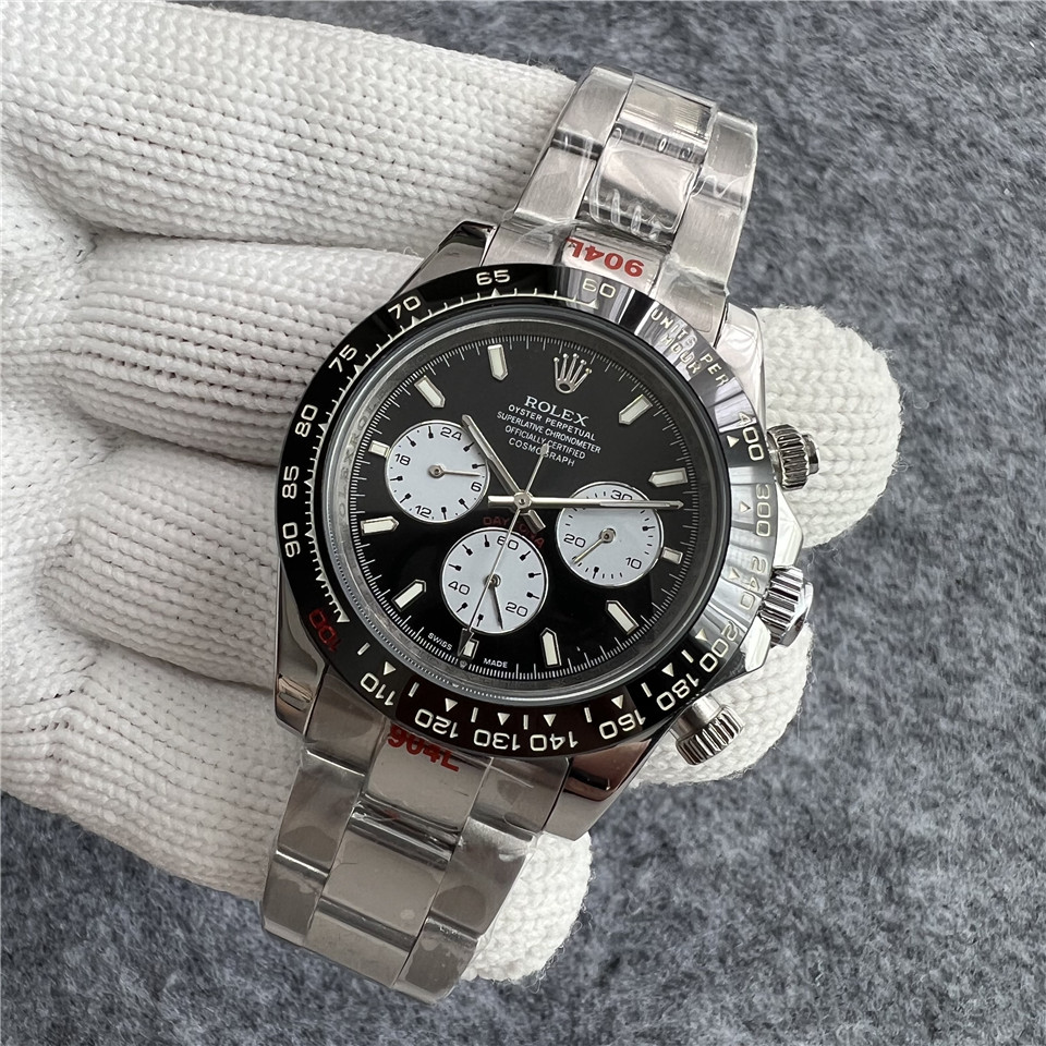 Replica Rolex Daytona 904l Stainless Steel Automatic Mechanical Watch 40mm