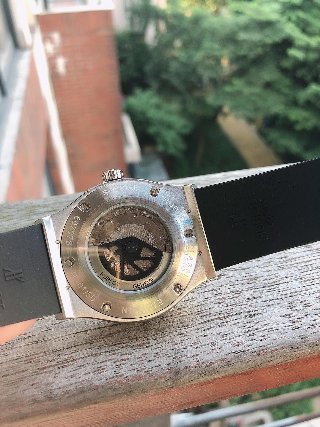 Replica Hublot 904l Stainless Steel Automatic Mechanical Watch 42MM