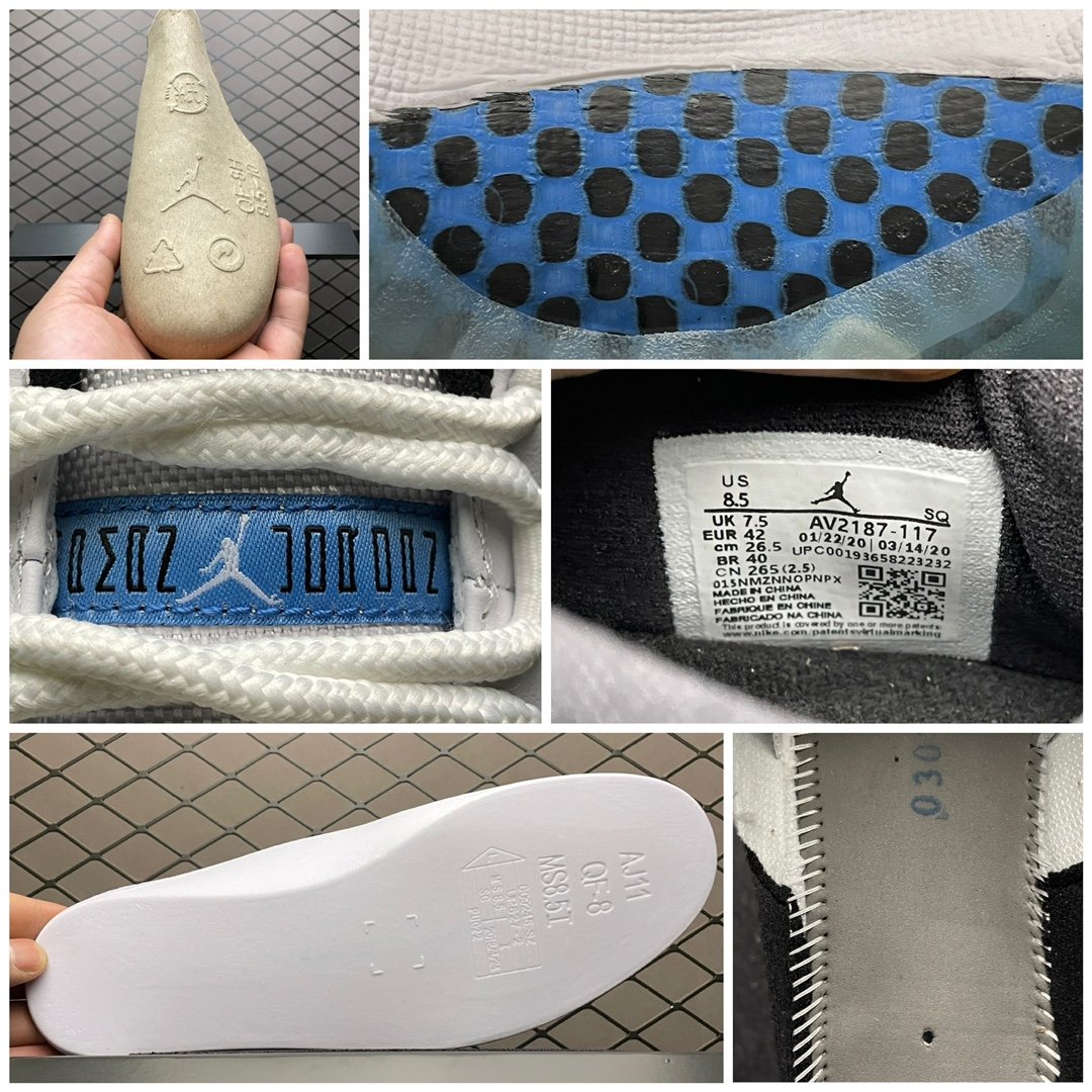 Replica Air Jordan Shoe Air Jordan 11 Retro LowLegend Blue AJ11 AV2187-117 40-47