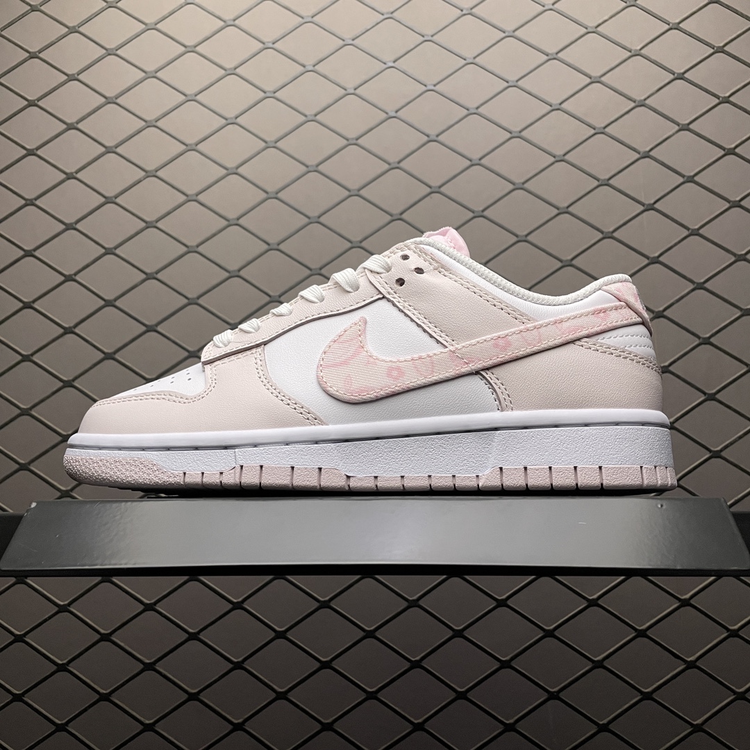 Replica Nike Dunk SB Shoe NK Dunk Low Pink Paisley FD1449-100 Size 36-39
