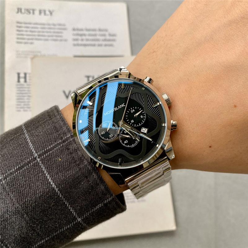 Replica Montblanc 904l Stainless Steel Quartz Watch 42MM