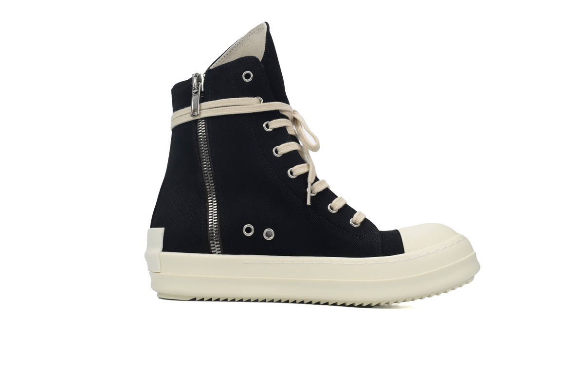 Replica Rick Owens Shoe Rick Owens DRKSHDW Gethsemane High ‘Black Milk’