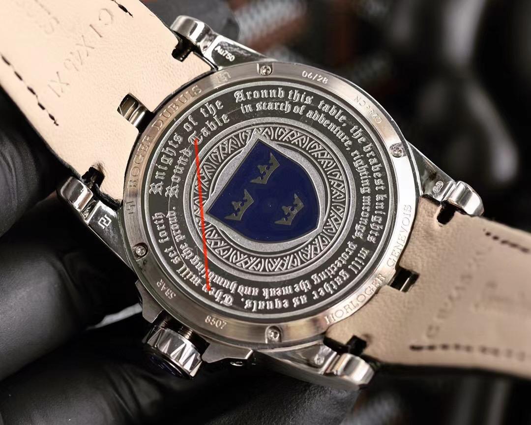 Replica Roger Dubuis 904l Stainless Steel Automatic Machine Watch 46MM