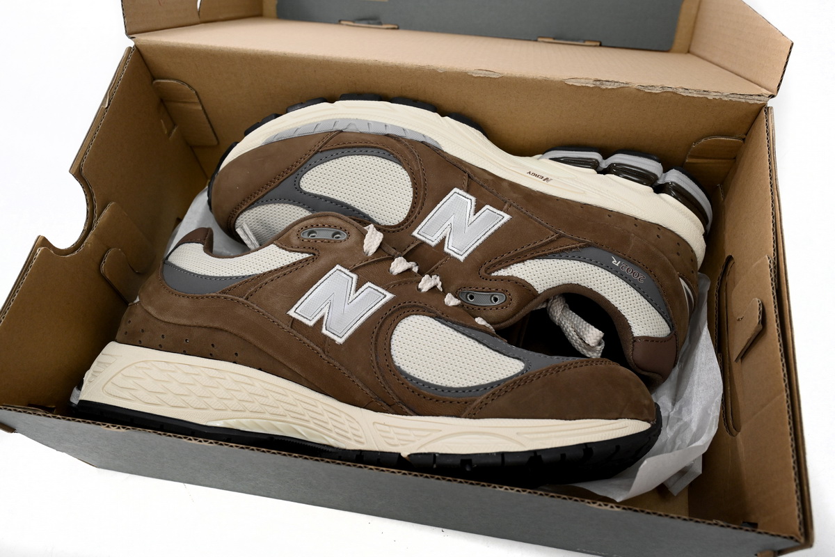 Replica New Balance Shoe M2002RHS New Balance 2002R Brown Gray