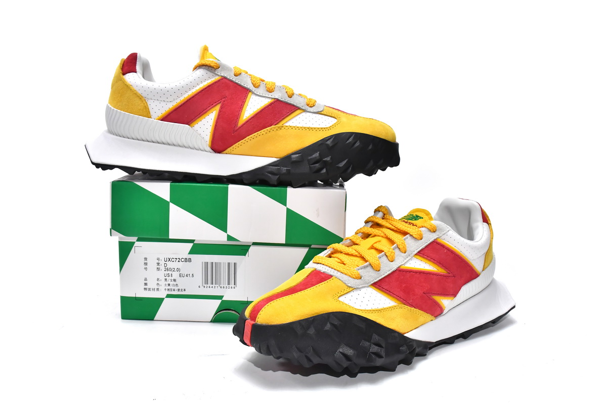 Replica New Balance Shoe UXC72CBB Casablanca x New Balance XC-72 Red Gold