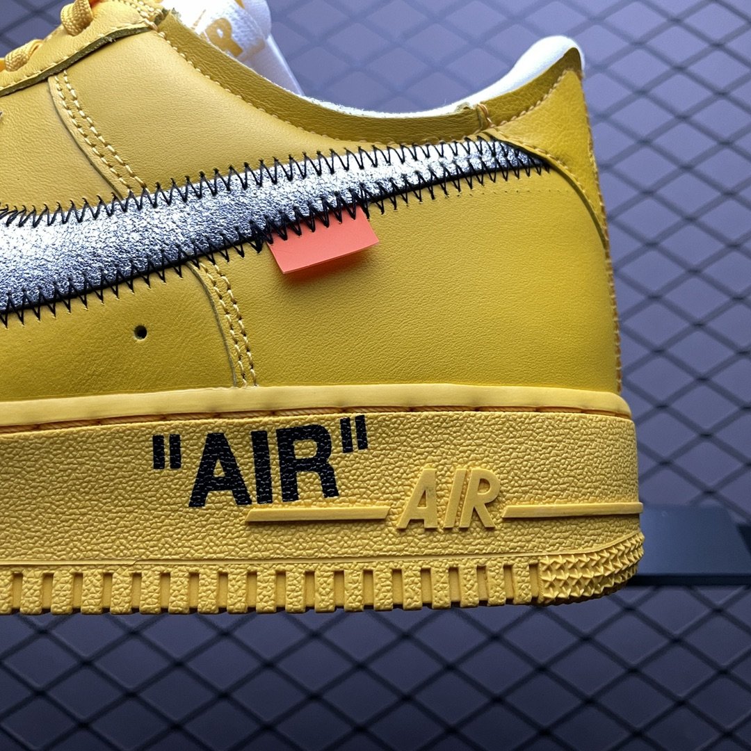 Replica OFF White Shoe Off-White X Nike Air Force 1University GoldOW DD1876-700 40-47