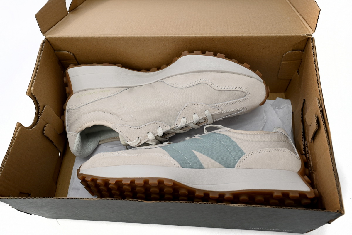 Replica New Balance Shoe WS327HG1 New Balance 327 Grey Azure