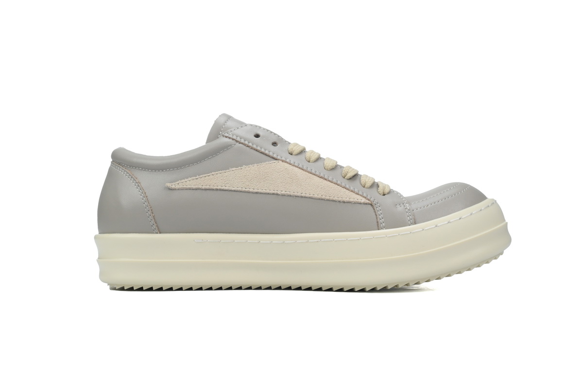 Replica Rick Owens Shoe Rick Owens Lido Vintage Leather Sneakers