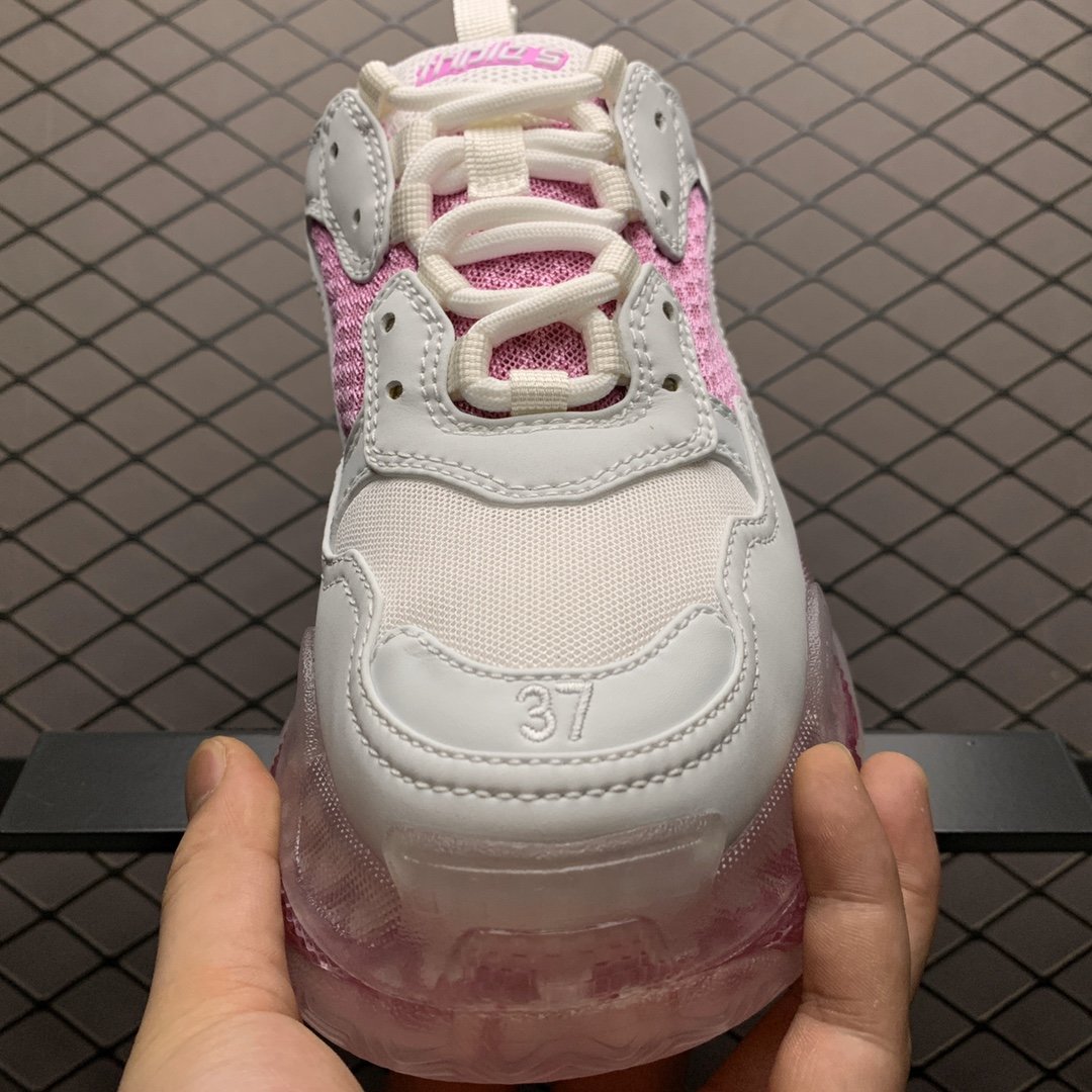Replica Balenciaga Shoe Balenciaga Triple S 3.0 Gray Pink 35-41