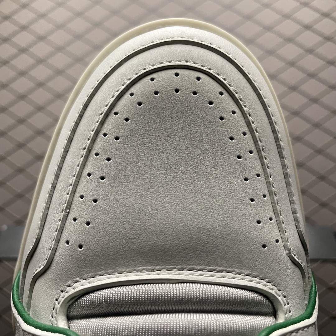 Replica Louis Vuitton Shoe Louis Vuitton LV Trainer Size 38-45 WhiteGreen