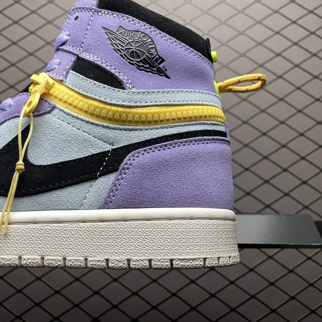 Replica Air Jordan Shoe Air Jordan 1 Switch Purple PulseCW6576-500 Size 36-46