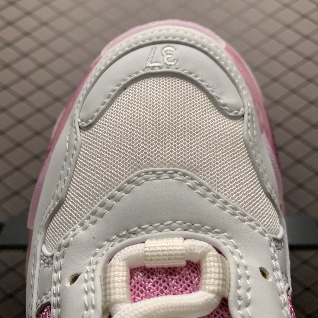 Replica Balenciaga Shoe Balenciaga Triple S 3.0 Gray Pink 35-41