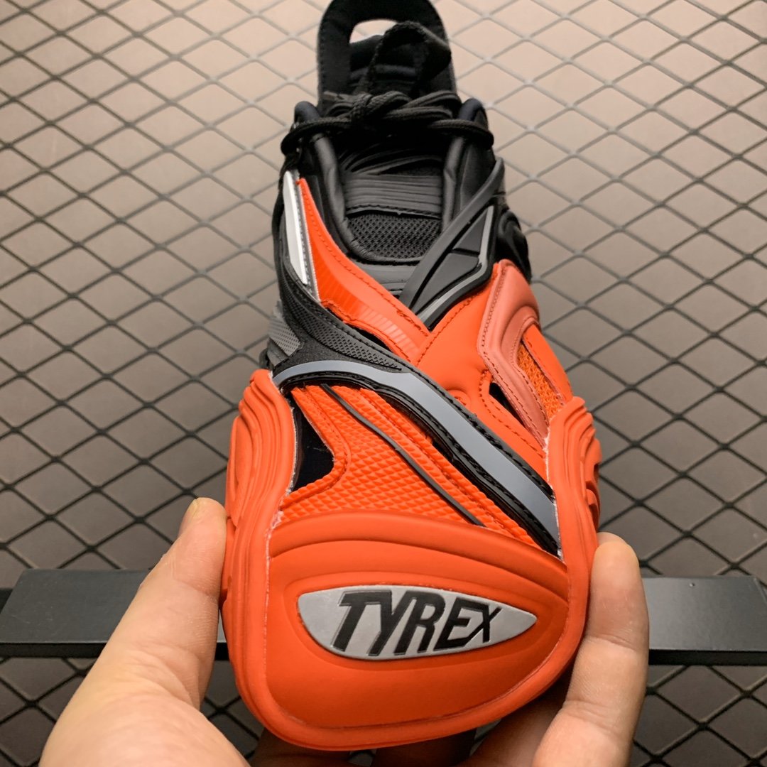 Replica Balenciaga Shoe Balenciaga Tyres 5.0 BLACK ORANGE 35-46