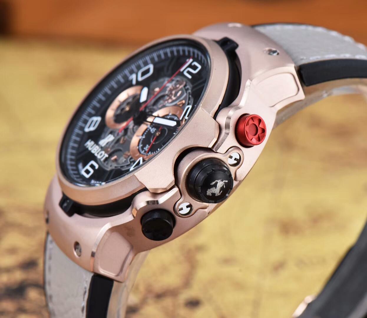 Replica Hublot 904l Stainless Steel Quartzl Watch 42MM