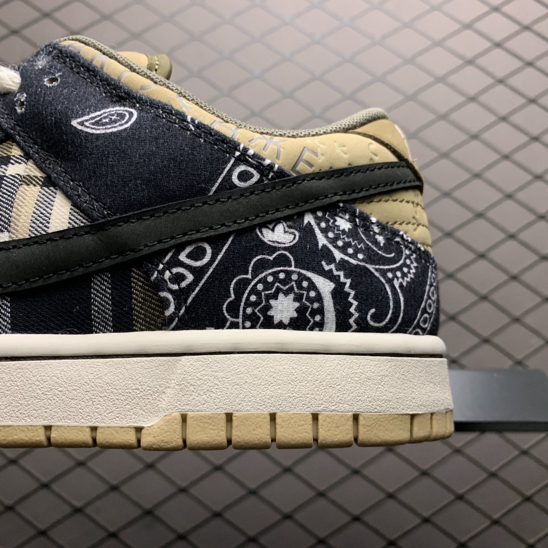 Replica Travis Scott Shoe Travis Scott x Nike SB Dunk Low TS CT5053-001 36-47.5