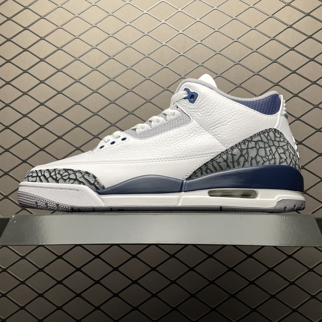 Replica Air Jordan Shoe Air Jordan 3 Midnight Navy AJ3   CT8532-140 Size 36-47.5