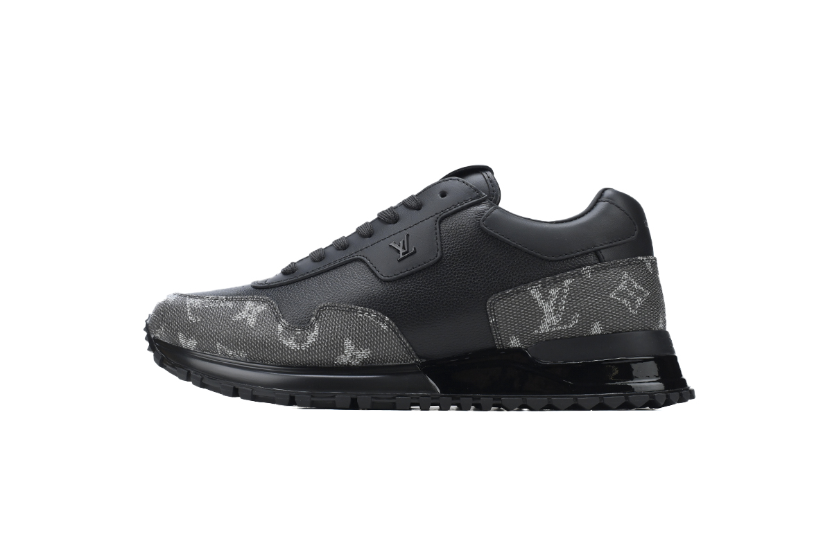 Replica LV Shoe  LV Run Away Black Grey